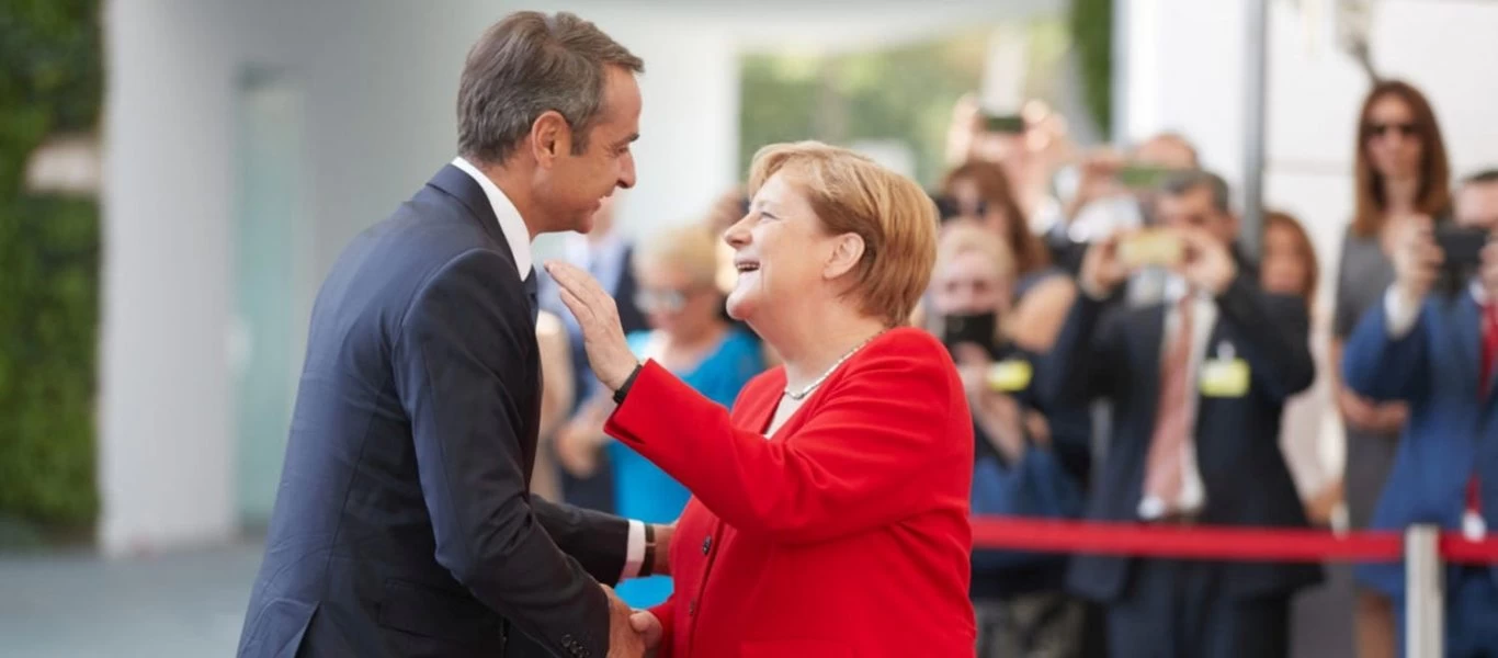 LIVE οι δηλώσεις του Κ.Μητσοτάκη και της Α.Μέρκελ (βίντεο)